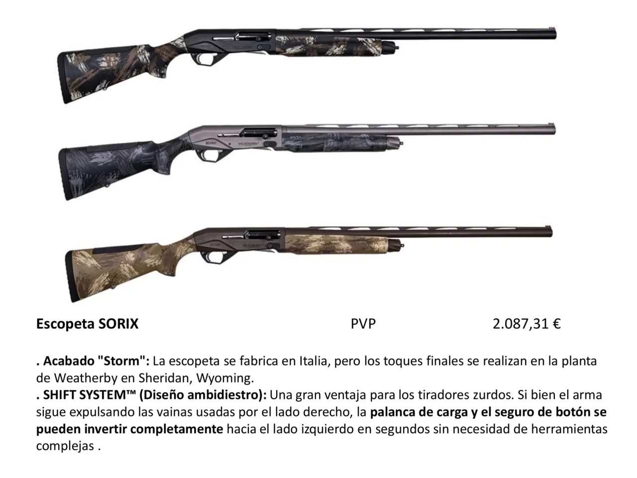 Página 55 de Weatherby 2026